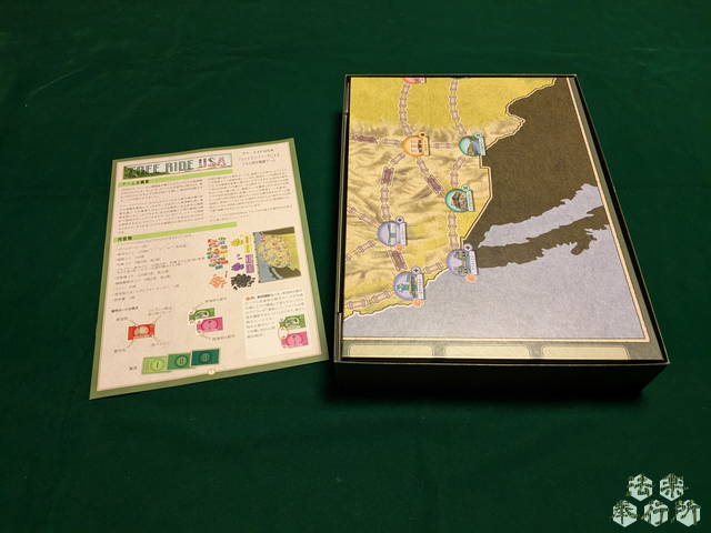 フリーライドUSA ボードゲーム