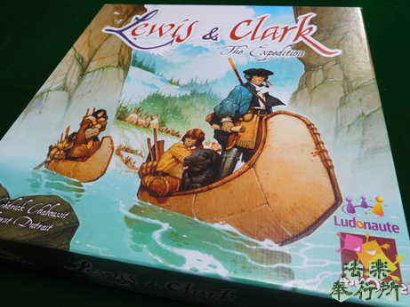 ルイス・クラーク探検隊　原題『Lewis & Clark The Expedition』（ボードゲーム開封編）